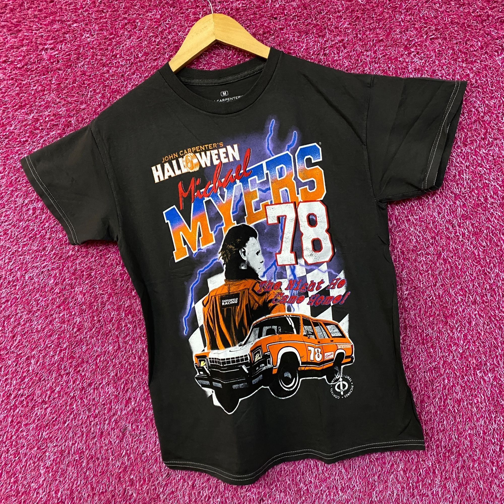Ripple Junction John Carpenter's Halloween Michael Myers Racing 78 T-Shirt M Size US M / EU 48-50 / 2 - 3 Thumbnail