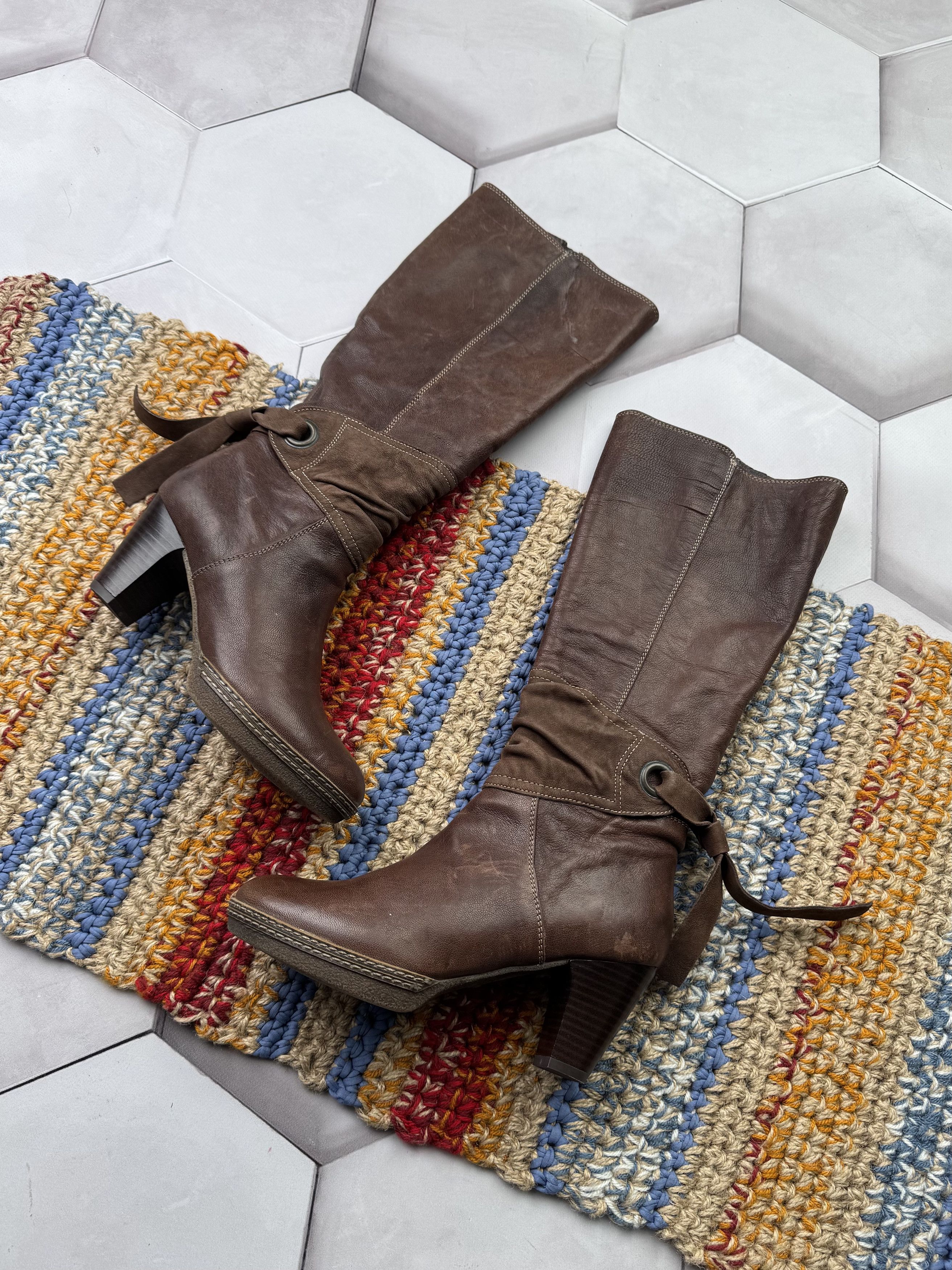 Japanese Brand Vintage Leather Boots Size US 6 / IT 36 - 1 Thumbnail