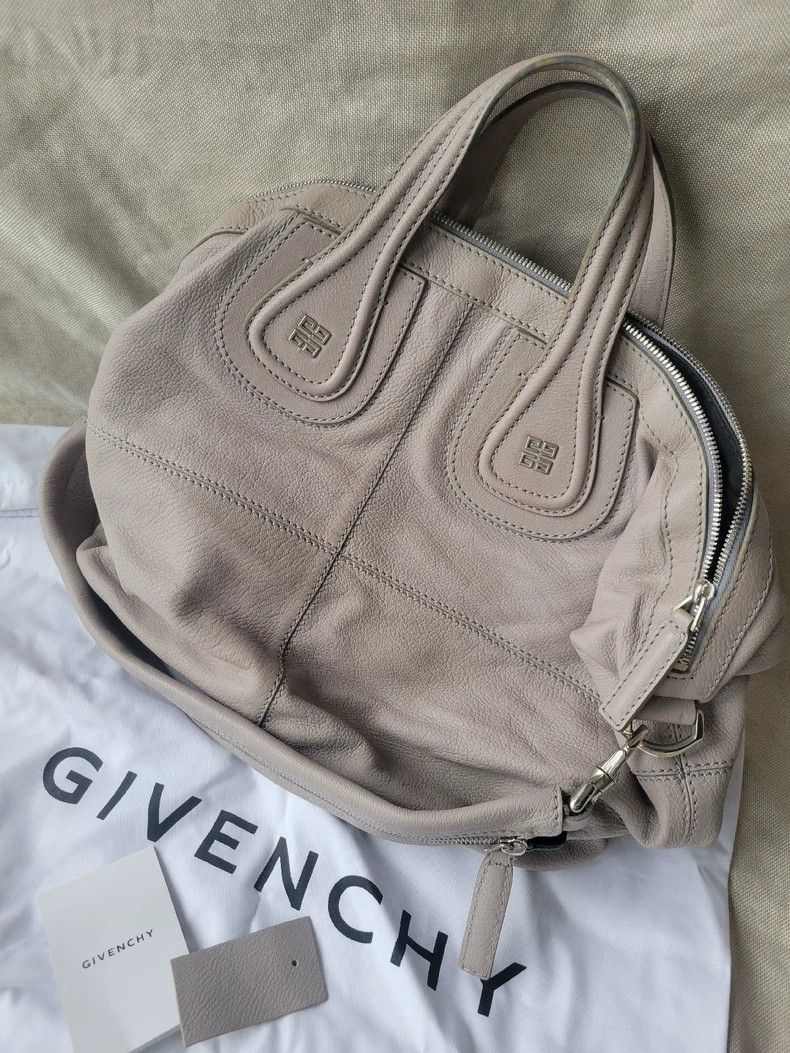 Givenchy Givenchy Elephant Grey Goat Leather Nightingale Size ONE SIZE - 1 Thumbnail