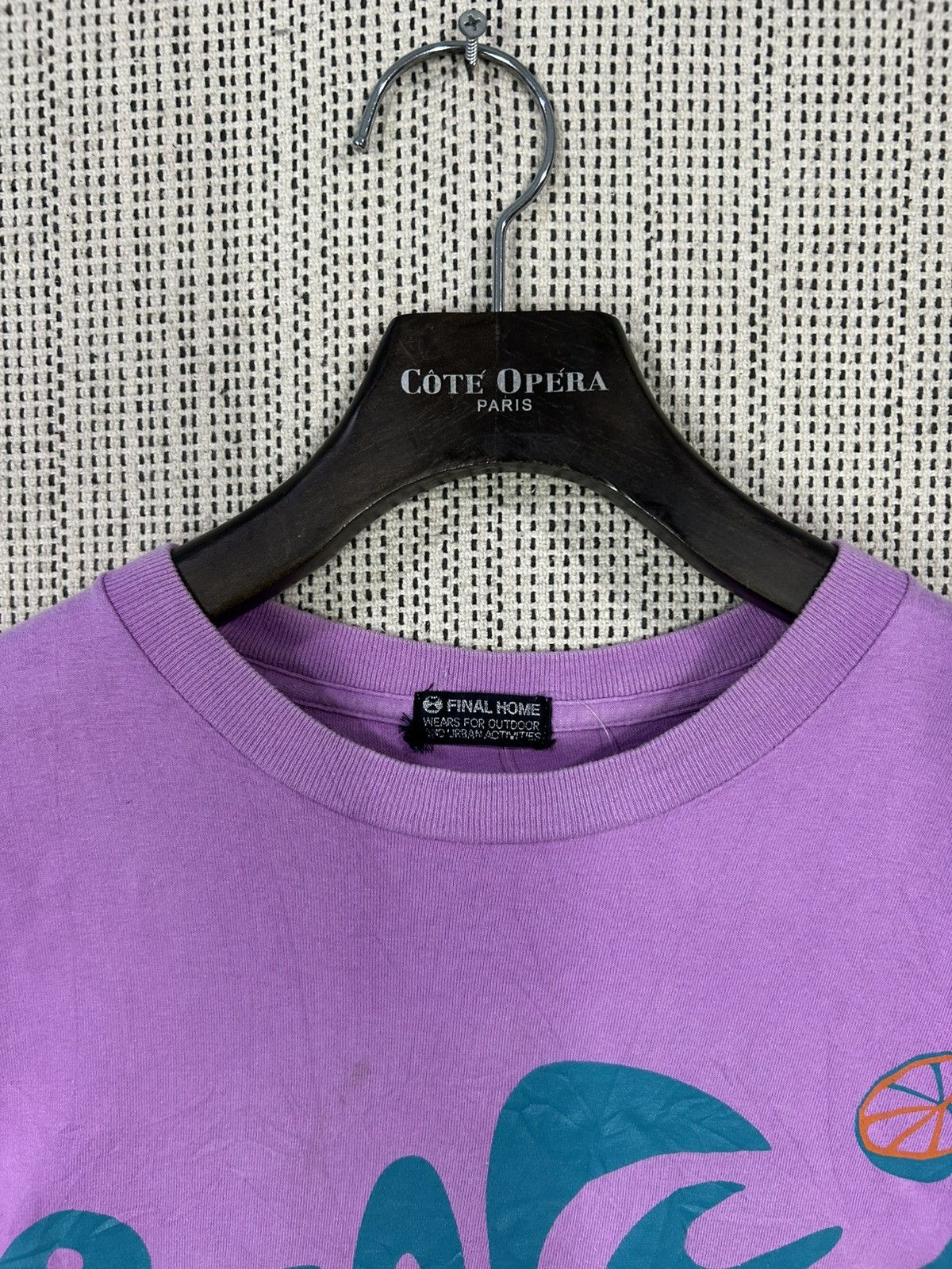 Final Home Vintage issey miyake final home peace tshirt Size US S / EU 44-46 / 1 - 5 Thumbnail