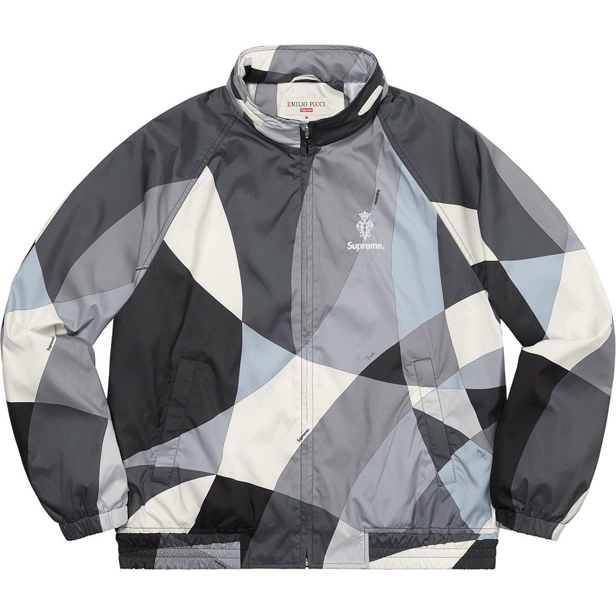 Supreme Supreme X Emilio Pucci Black Sport Jacket Size Large SS21 Size US L / EU 52-54 / 3 - 3 Thumbnail