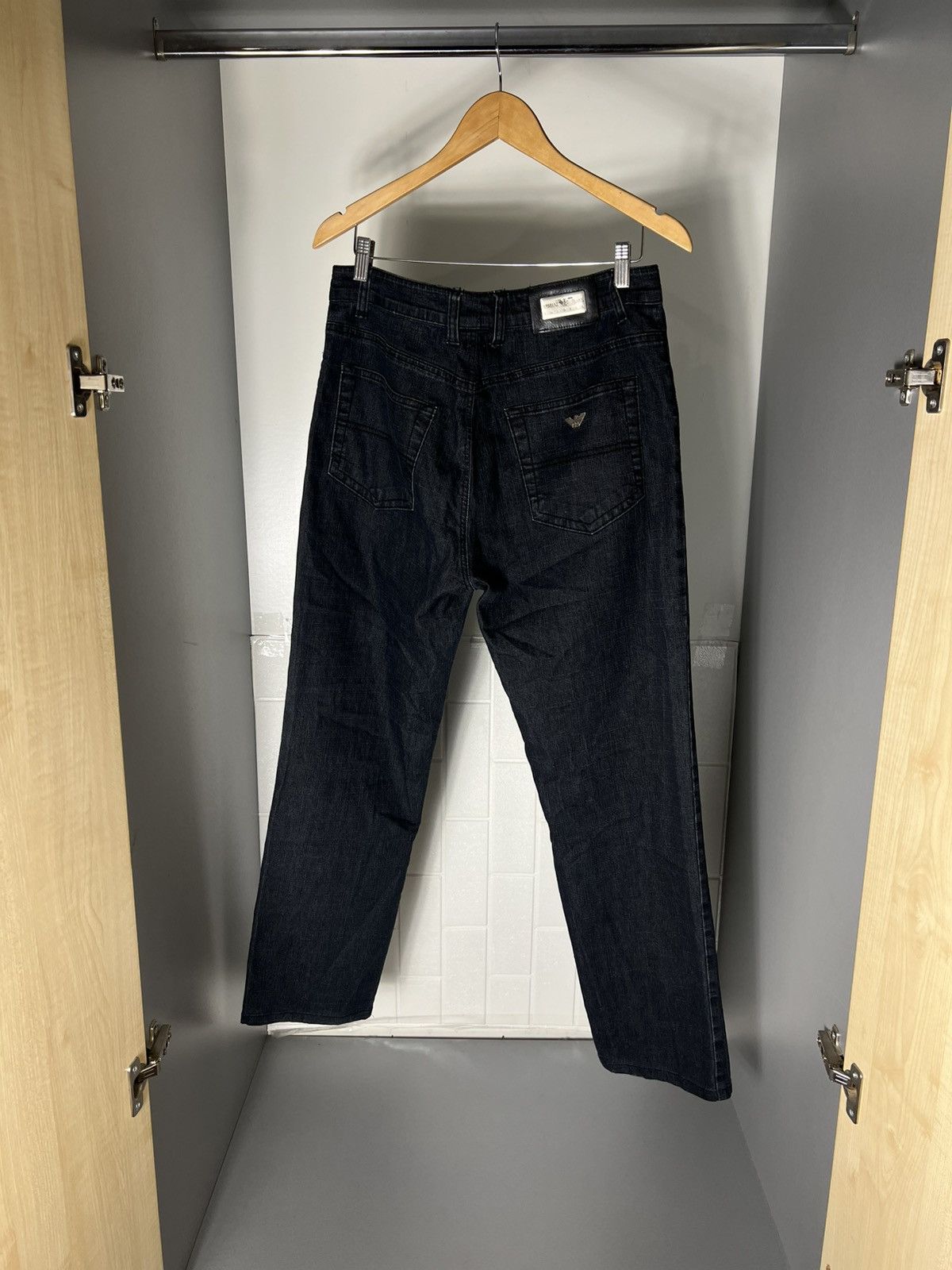 Emporio Armani VINTAGE EMPORIO ARMANI JEANS ITALIAN DESIGNER CASUAL Y2K 90s Size US 38 / EU 54 - 21 Thumbnail