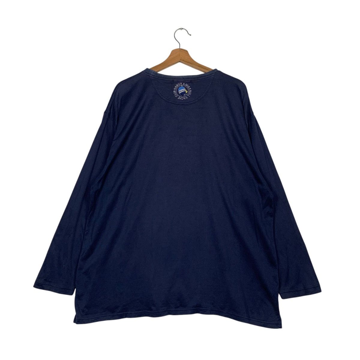 Hardy Amies HARRY AMIES Bull Yacht Club Embroidery Logo LS Tee 2344-C105 Size US L / EU 52-54 / 3 - 7 Thumbnail