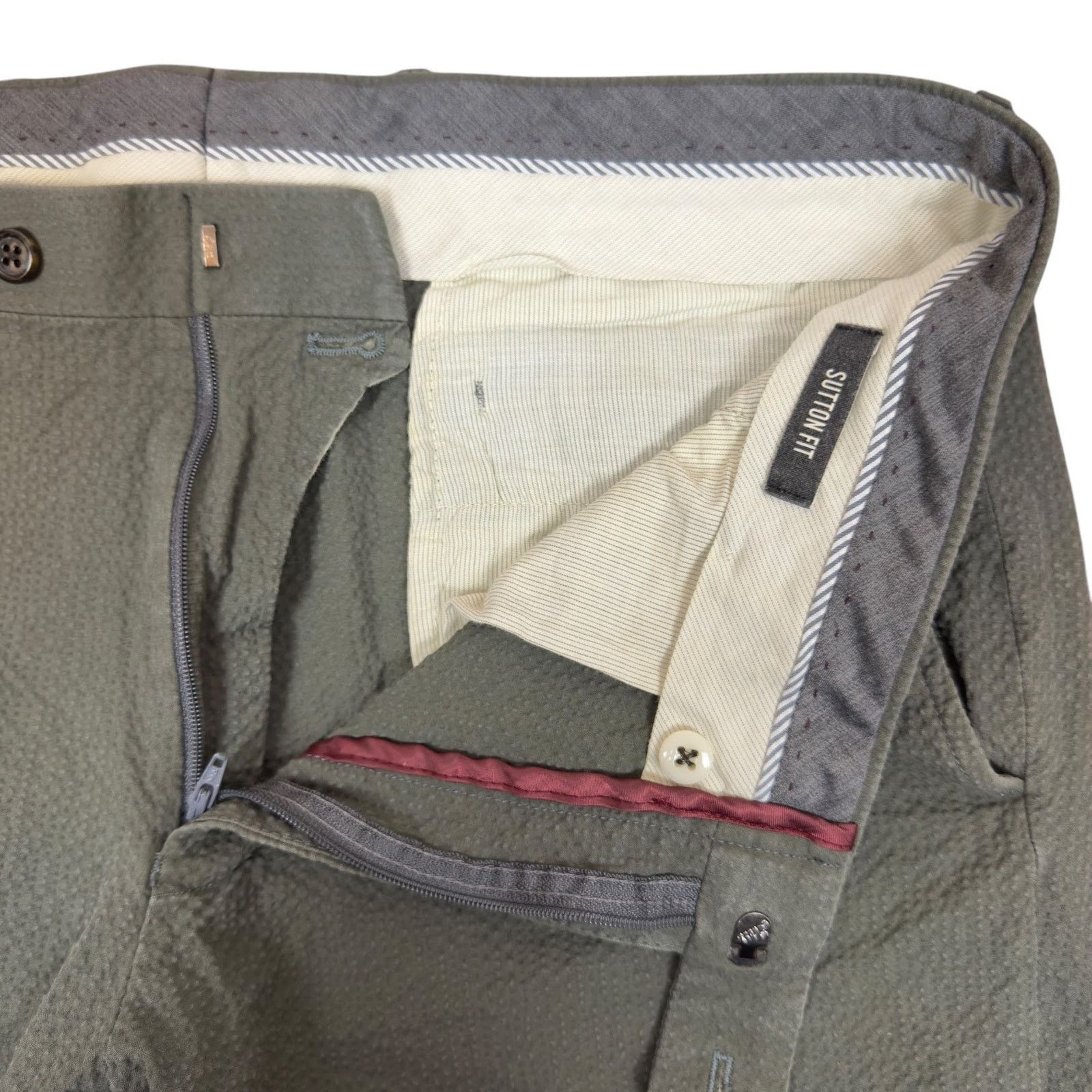 Todd Snyder Todd Snyder Sutton Italian Seersucker Trousers-Slim Fit- 34 Size US 34 / EU 50 - 5 Thumbnail