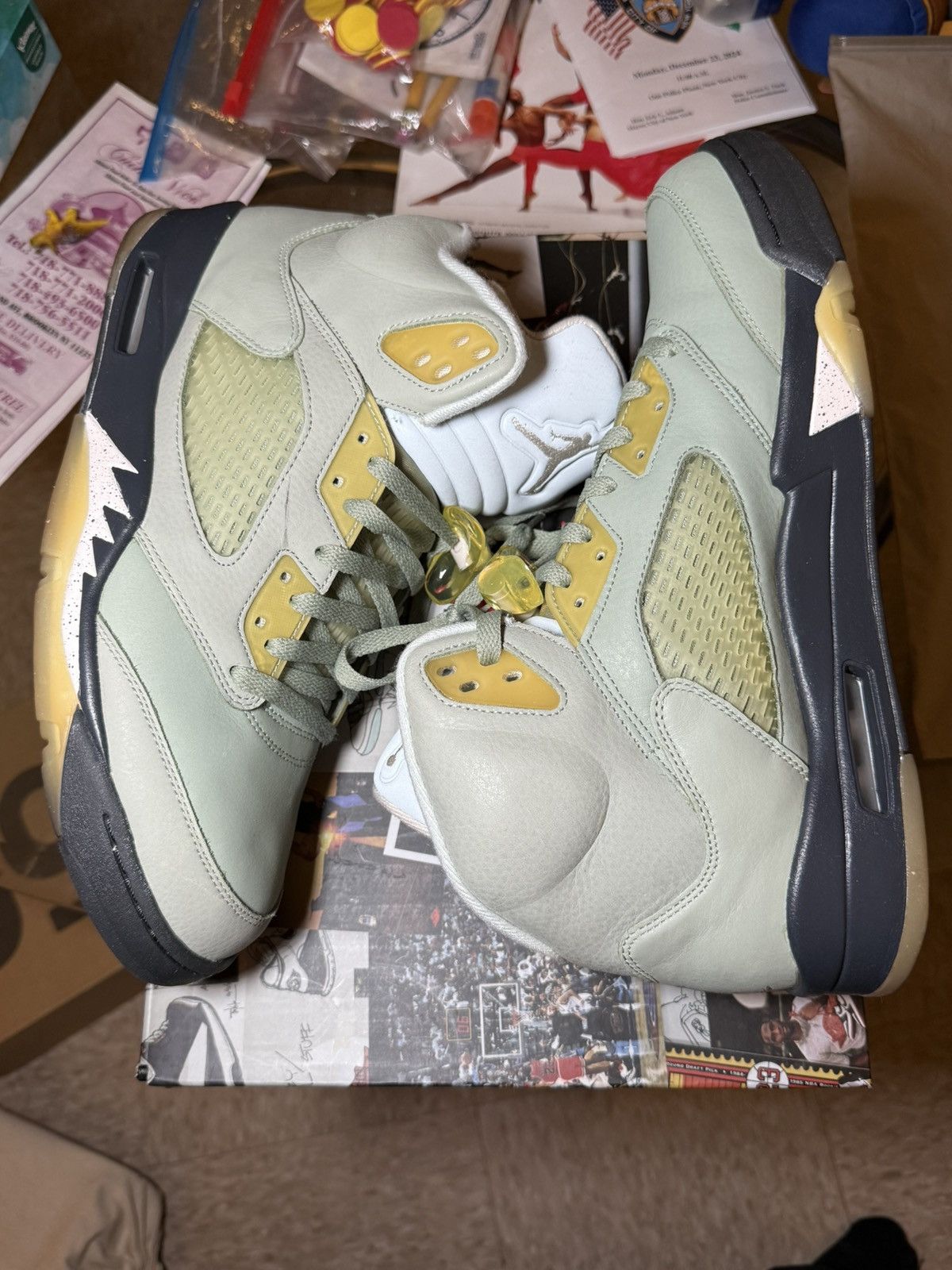 Jordan Brand Jade Horizon 5s Size US 13 / EU 46 - 6 Thumbnail