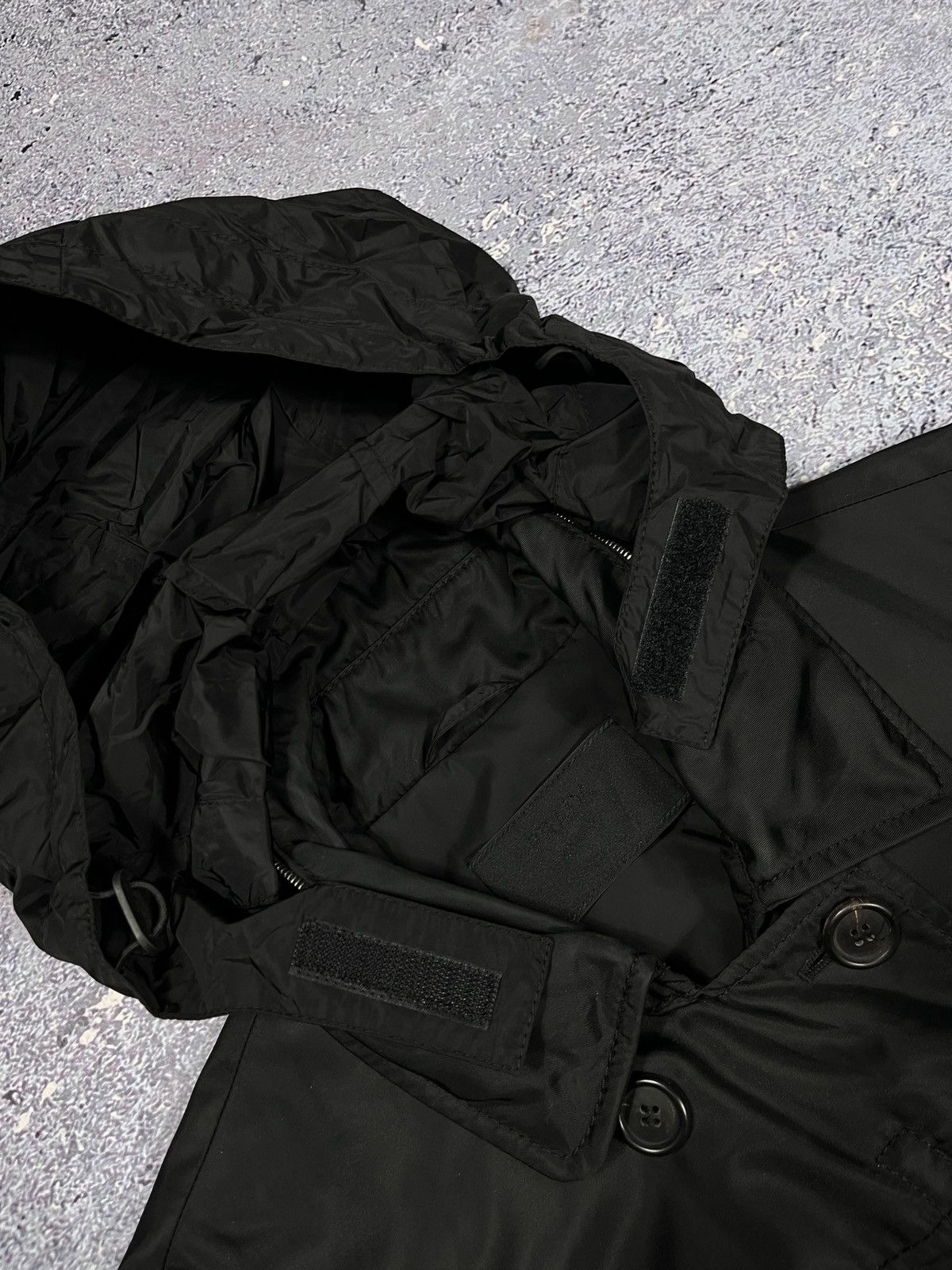 Prada Luxury Very Rare Vintage Prada Zip Nylon Coat Trench Jacket Size M / US 6-8 / IT 42-44 - 12 Thumbnail