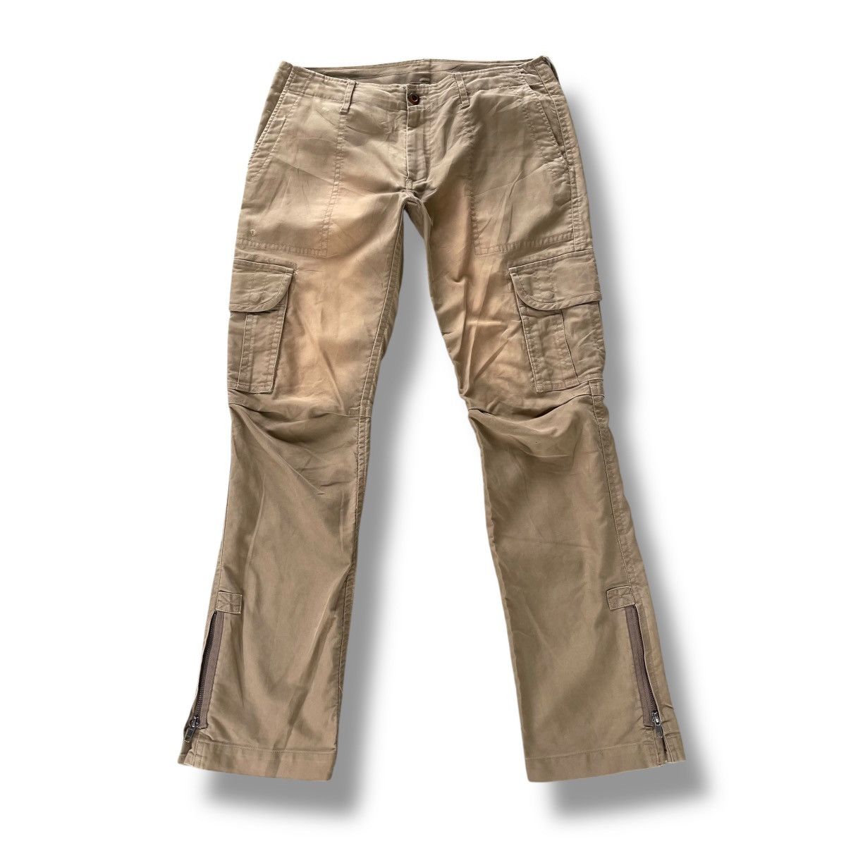 20471120 🇯🇵 291295 = HOMME FLARE CARGO PANTS Size US 31 - 1 Thumbnail