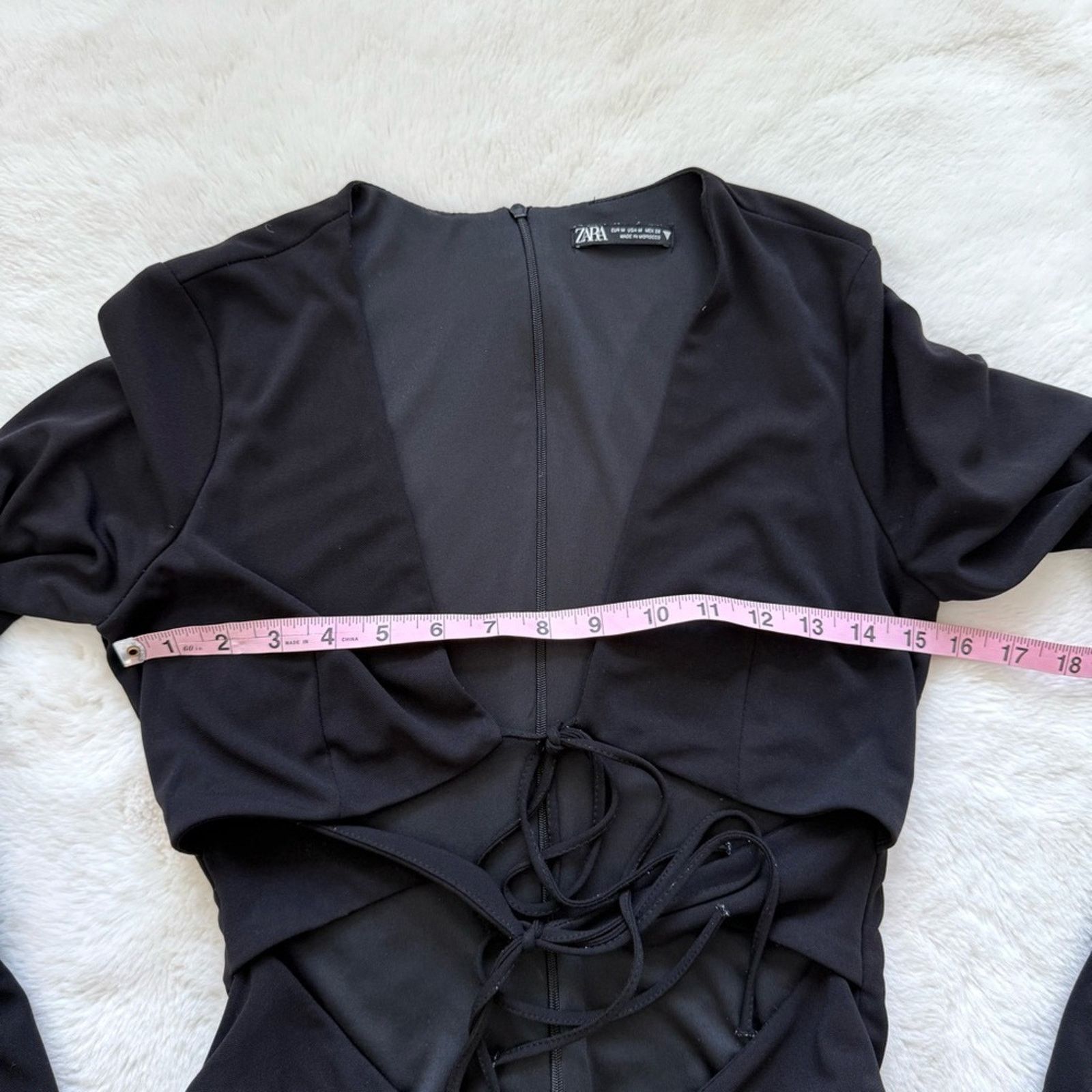 Zanerobe Zara women black dress size M Size M / US 6-8 / IT 42-44 - 8 Thumbnail