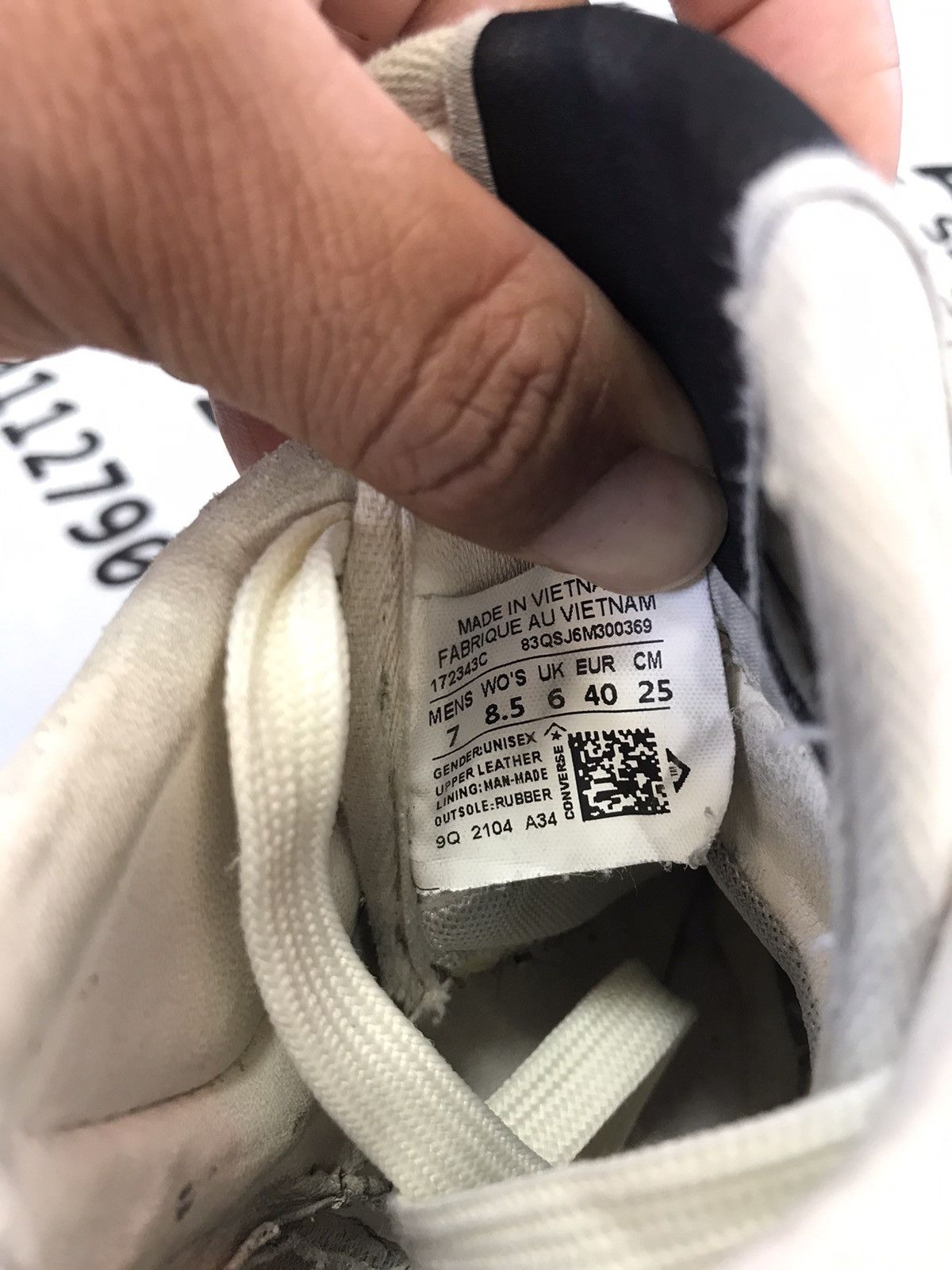 Rick Owens Drkshdw Converse Rick Owens x TURBOWPN Mid “Egret” Size US 7 / EU 40 - 8 Thumbnail