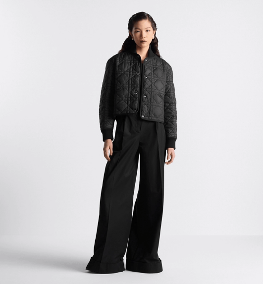 Dior o1w1db10925 447P72 Wide-Leg Pant in Black Size 30" / US 8 / IT 44 - 4 Thumbnail