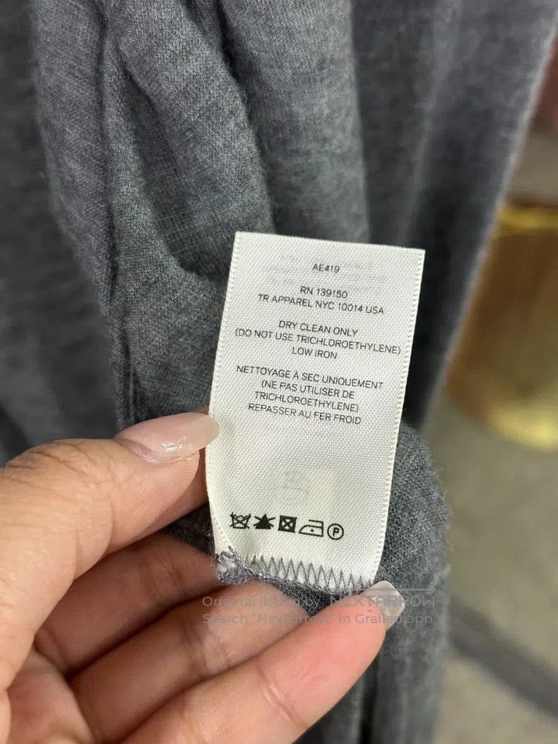 The Row The row Grey Long Cashmere Cardigan Jacket Size M / US 6-8 / IT 42-44 - 5 Thumbnail