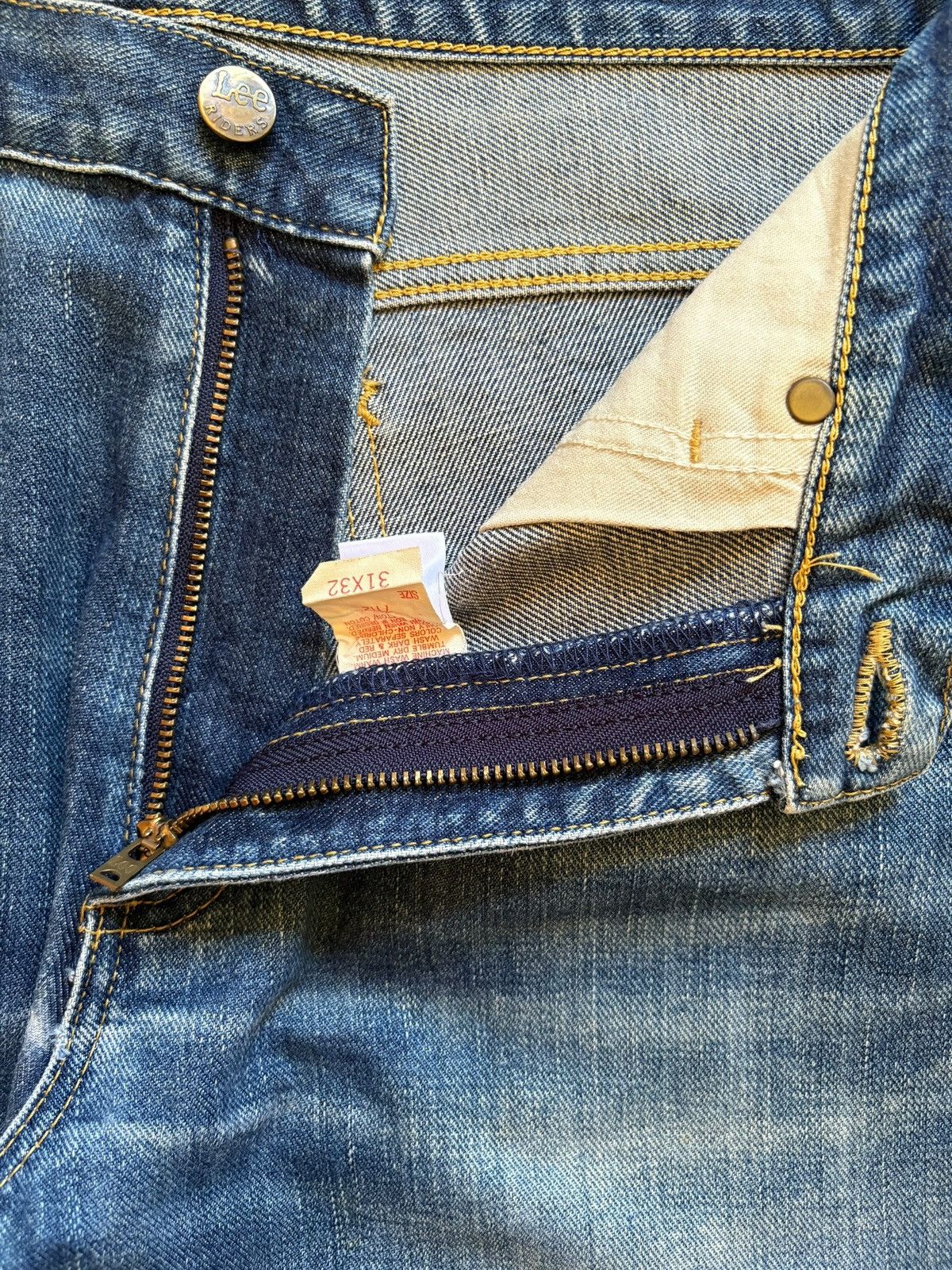 Japanese Brand × Lee Vintage Japanese Miss Lee Mud Wash Bootcut Jeans Size 29" - 9 Thumbnail