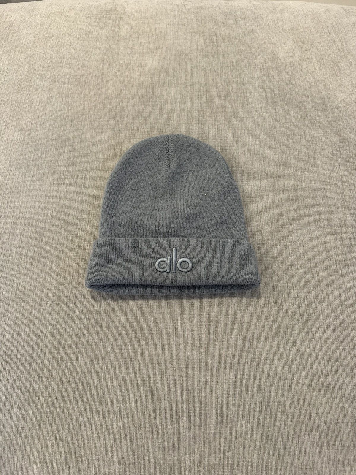 Alo Gray Alo beanie Size ONE SIZE - 1 Thumbnail