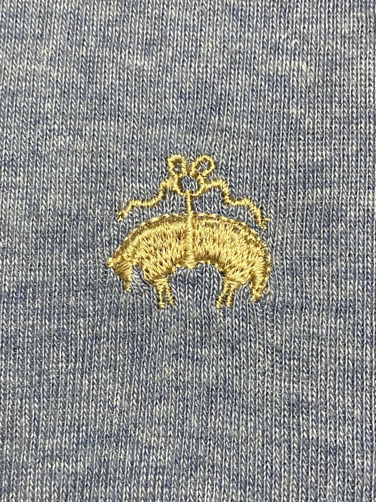 Brooks Brothers × Vintage Vintage 90s Brooks Brothers Turtleneck Sweatshirt Size US L / EU 52-54 / 3 - 2 Thumbnail