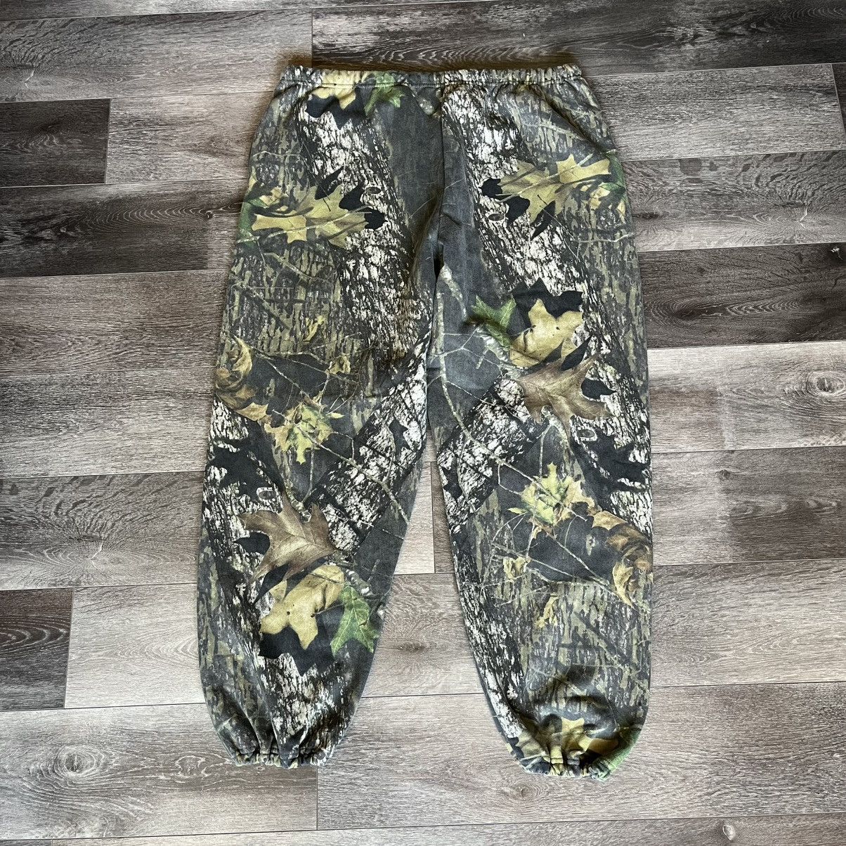 Mossy Oaks Vintage 2000s Mossy Oaks Camo Print Sweatpants Sz XL Jerzees Size US 40 / EU 56 - 3 Thumbnail