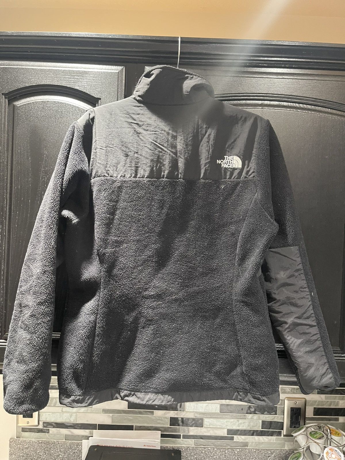 The North Face The North Face Jacket Women Medium Black Denali Fleece Size M / US 6-8 / IT 42-44 - 3 Thumbnail