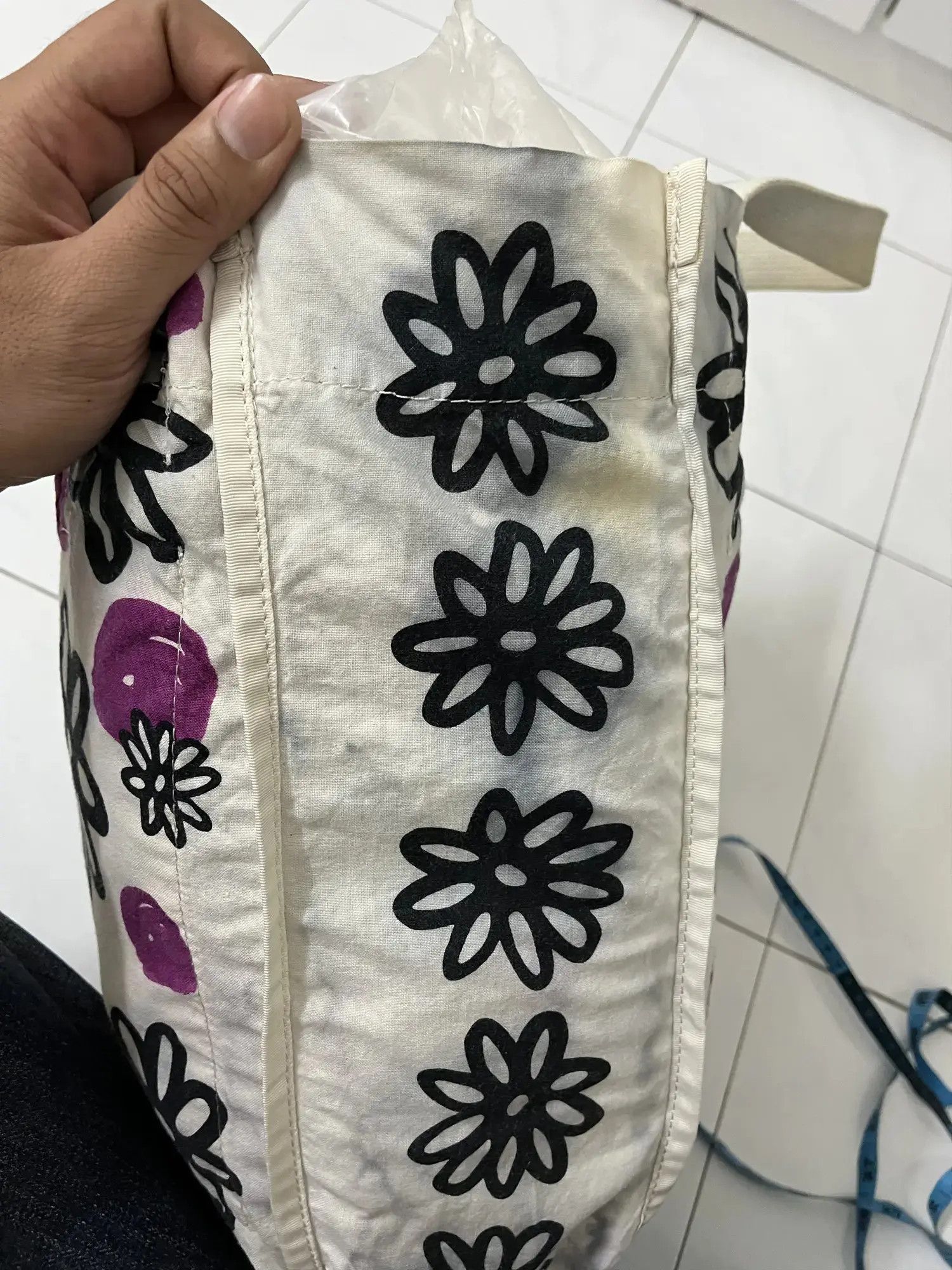 Comme des Garcons Homme Plus Comme Des Garcons Flora Tote Bag Size ONE SIZE - 15 Thumbnail