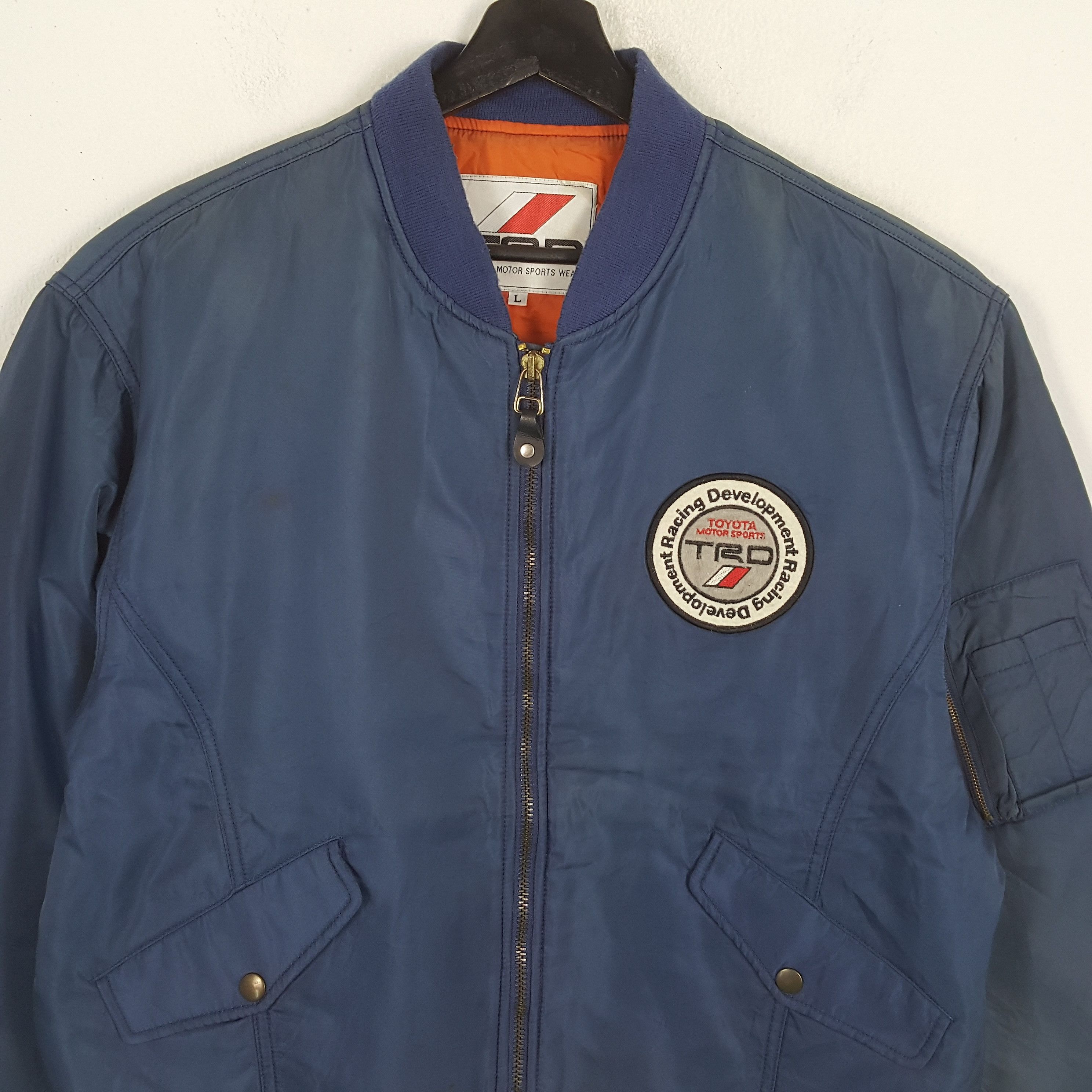 Japanese Brand × Vintage TRD RACING DEVELOPMENT Toyota Motorsports Jacket Size US L / EU 52-54 / 3 - 4 Thumbnail