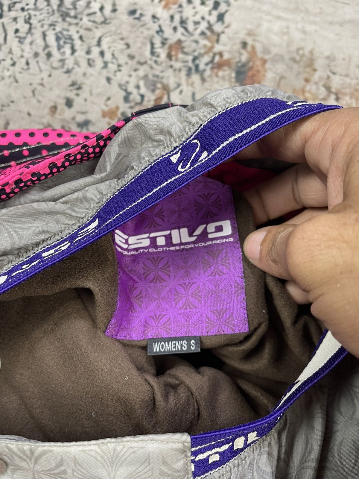 Sports Specialties Estivo Pink Tiger Stripe Snow Ski Pant Size 30" / US 8 / IT 44 - 12 Thumbnail