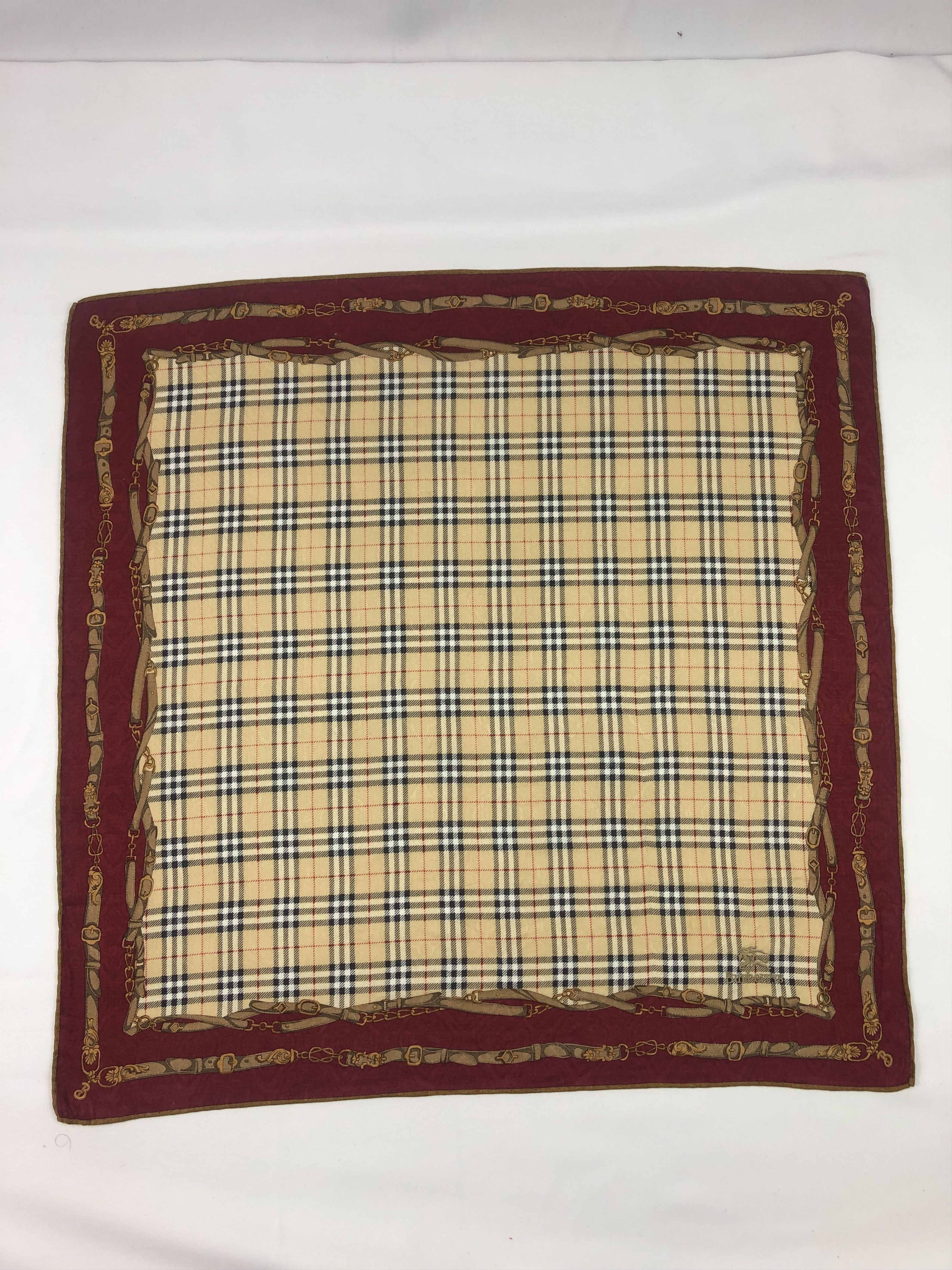 Burberry Burberry Handkerchief / Bandana / Neckerchief / Headscarf Size ONE SIZE - 3 Thumbnail