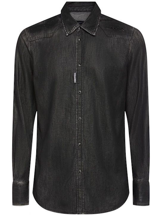 Dsquared2 o1lsvrm0425 Shirt in Black Size US XL / EU 56 / 4 - 1 Thumbnail