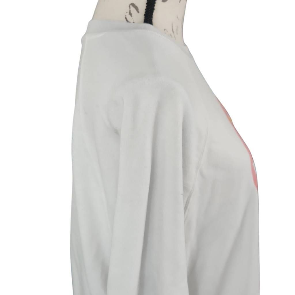 Levi's Levi's Women's Size XXL White Green Pink San Fran Logo Pullo Size XXL / US 16-18 / IT 52-54 - 2 Thumbnail