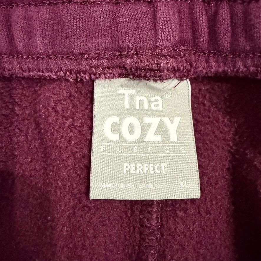 Aritzia Aritzia TNA Cozy Fleece Perfect Sweatpant in Purple, Size XL Size 34" / US 12 / IT 48 - 3 Thumbnail