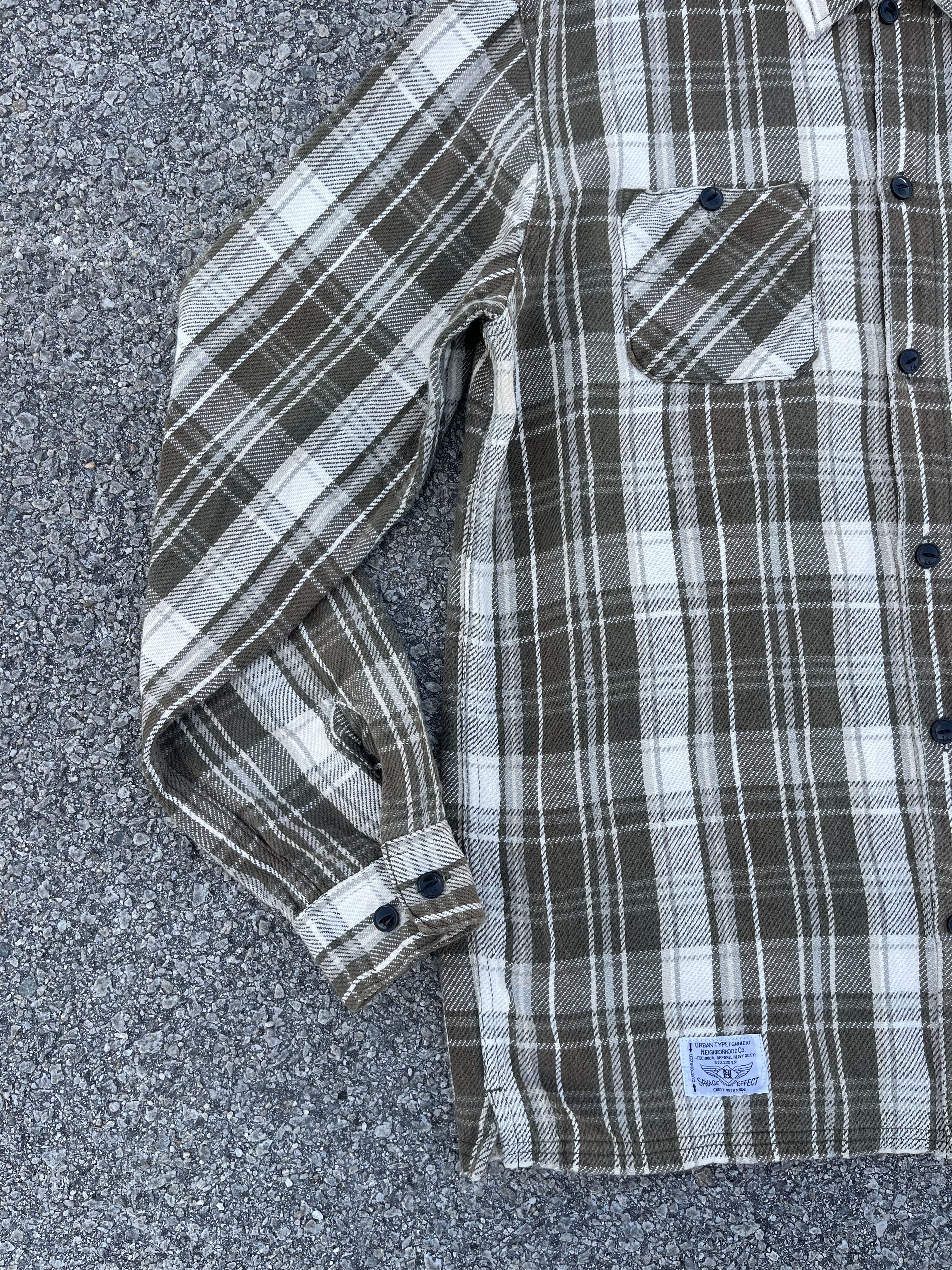Neighborhood Neighborhood Heavy Flannel Check Shirt US Men's XL Size US XL / EU 56 / 4 - 3 Thumbnail
