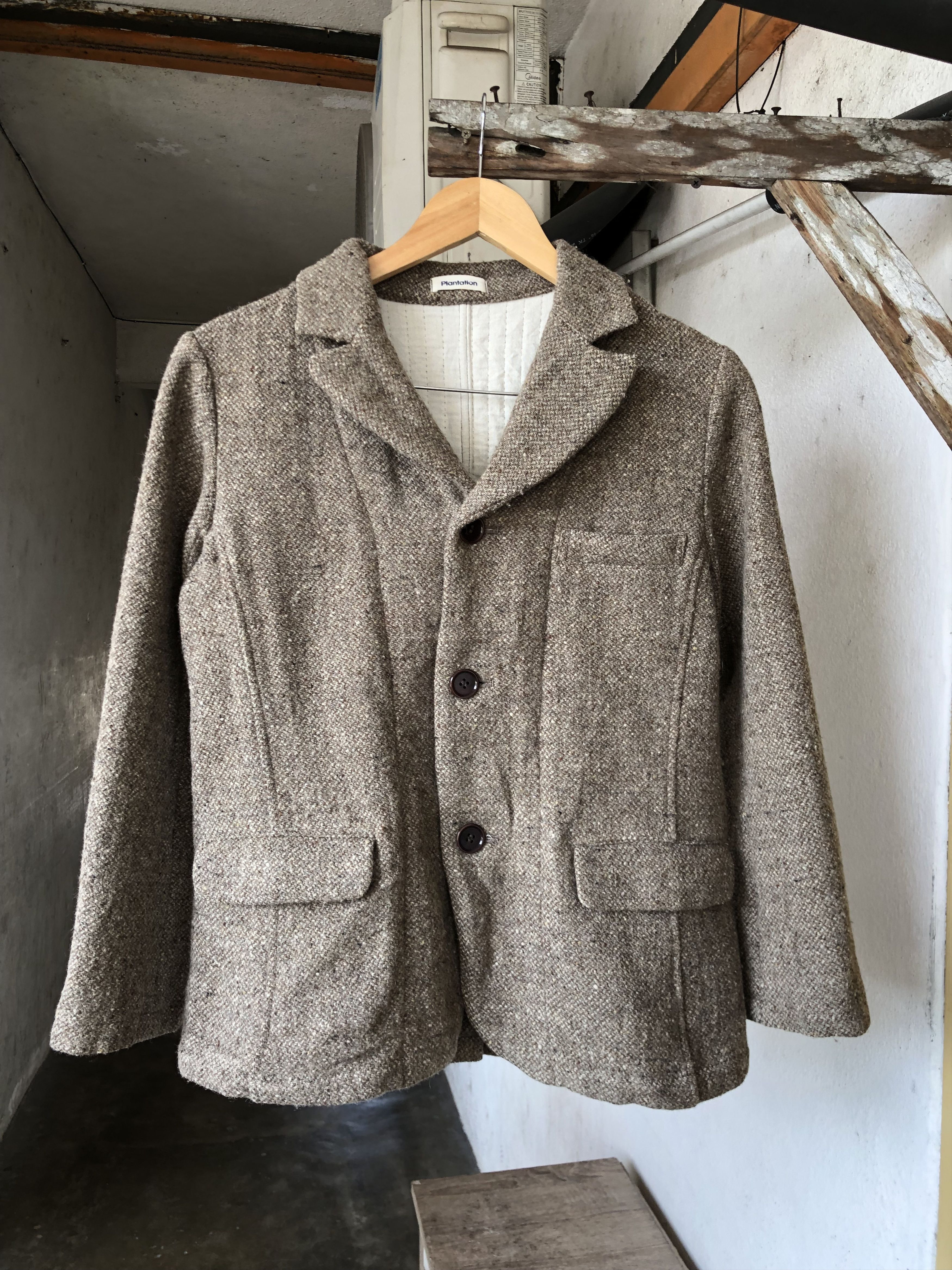 Issey Miyake Issey Miyake Plantation Vintage Style Wool Jacket Size M / US 6-8 / IT 42-44 - 1 Thumbnail