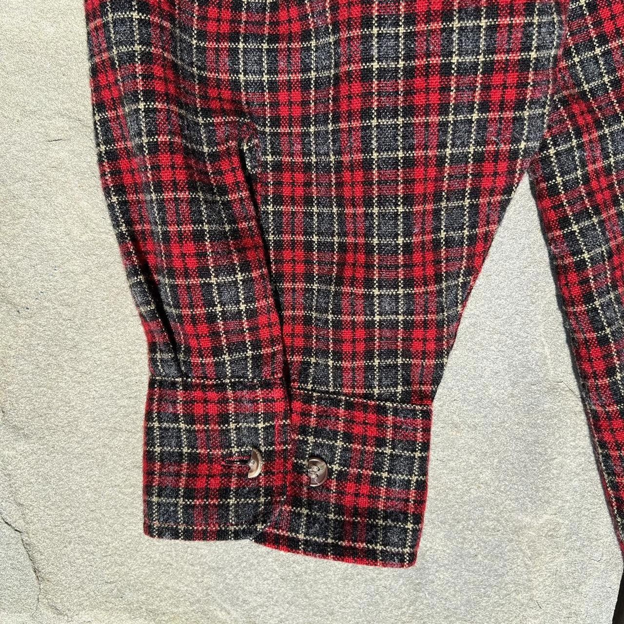 Vintage Vintage 90s Woven Plaid Work Shirt Size US XL / EU 56 / 4 - 7 Thumbnail