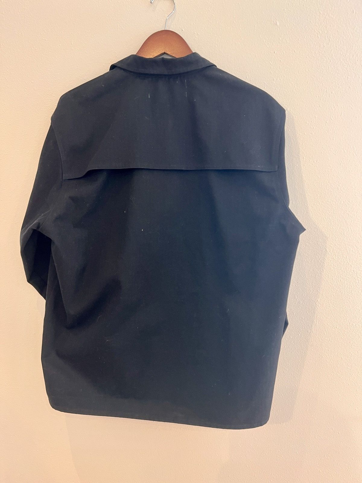 REESE COOPER - CARGO PULLOVER SHIRT - BLACK