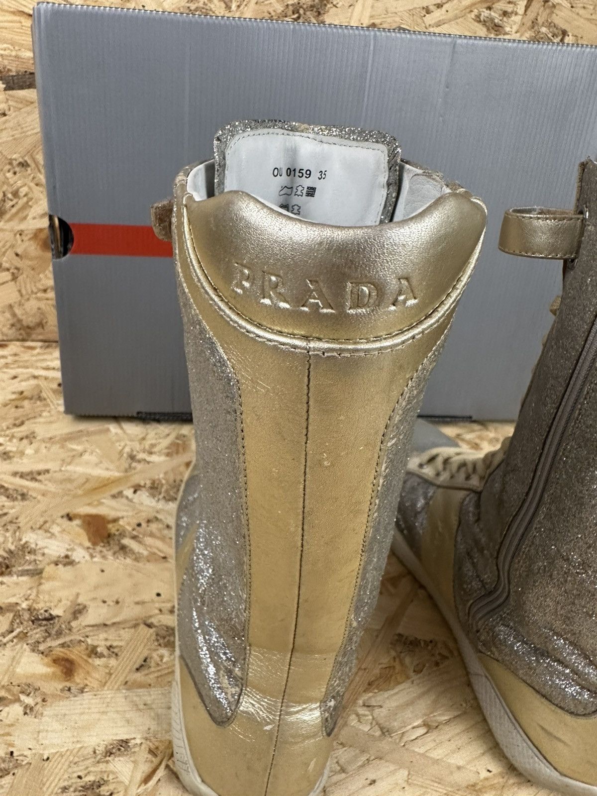 Prada Prada boits size 6,5 US gold Size US 6.5 / IT 36.5 - 5 Thumbnail