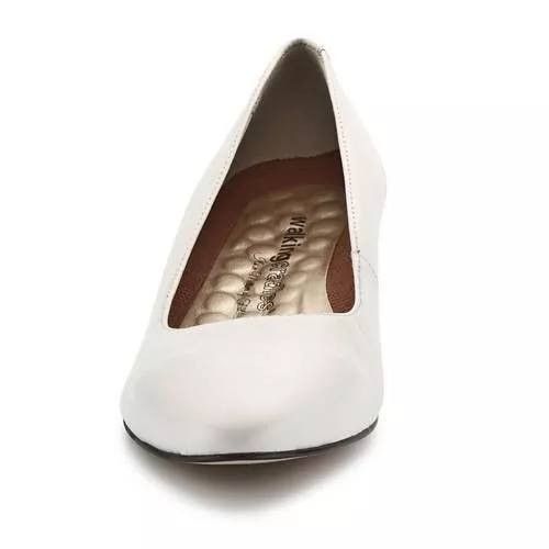 Other Walking Cradles Heidi White Leather pump Size 9.5 Wide Size US 9.5 / IT 39.5 - 6 Thumbnail