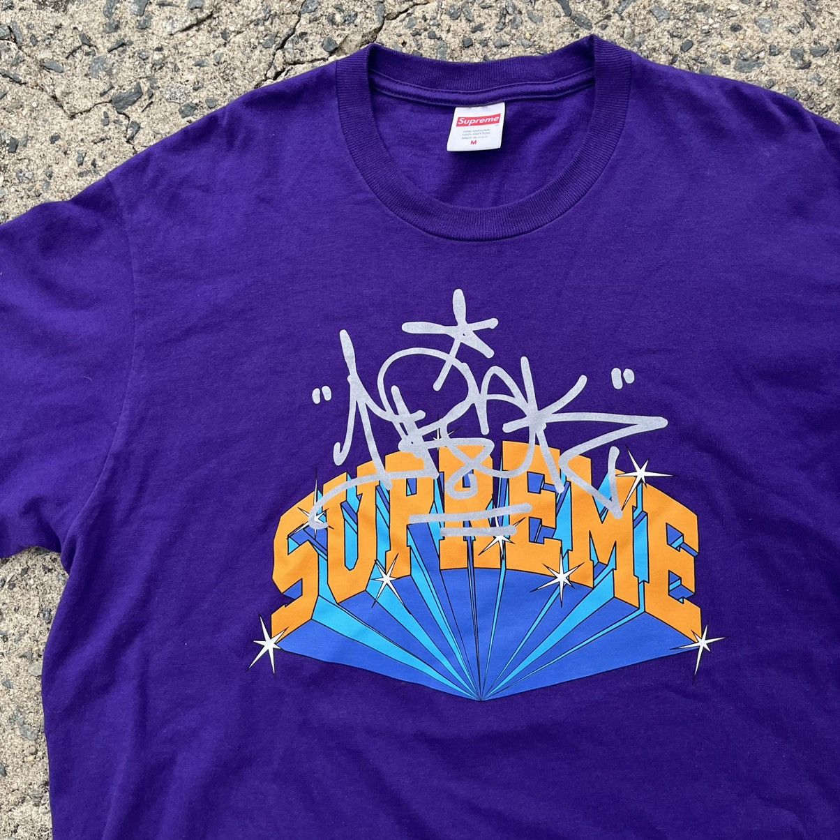 Supreme Supreme Graffiti T-shirt (Mens M) Size US M / EU 48-50 / 2 - 2 Thumbnail