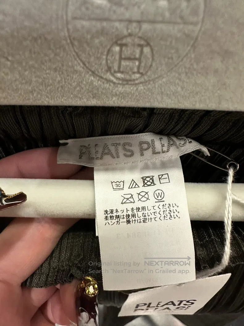 Issey Miyake Issey Miyake size:3 Khaki Irregular Pants Size 22" - 4 Thumbnail