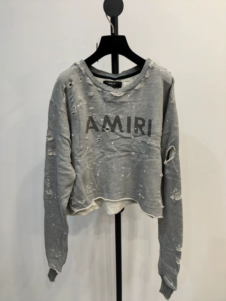 Amiri Amiri Round-neck sweatshirt 2501-Nextarrow Size US S / EU 44-46 / 1 - 1 Thumbnail