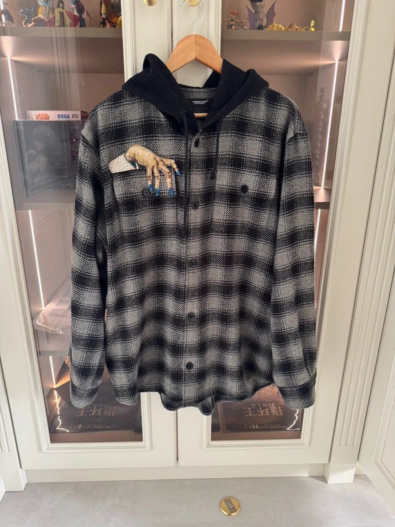 undercover 23aw Ghost hand patchwork shirt jacket