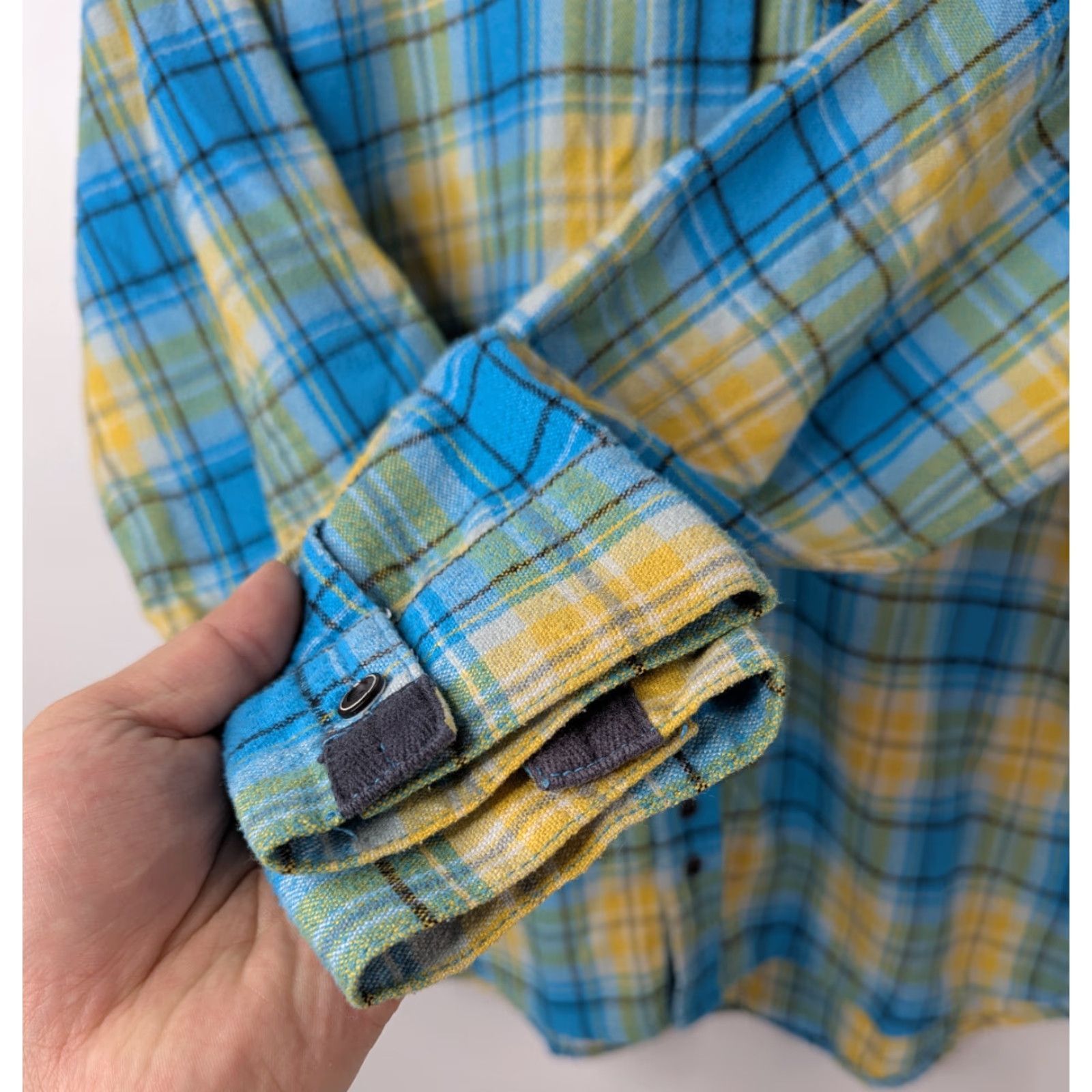 Volcom Volcom Button-Up Shirt Small Blue Plaid Flannel Workwear Casual Tailored Size US S / EU 44-46 / 1 - 3 Thumbnail