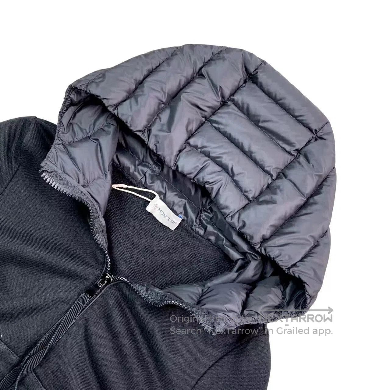 Moncler Moncler Embroidered logo spliced down jacket| Size XS / US 0-2 / IT 36-38 - 3 Thumbnail