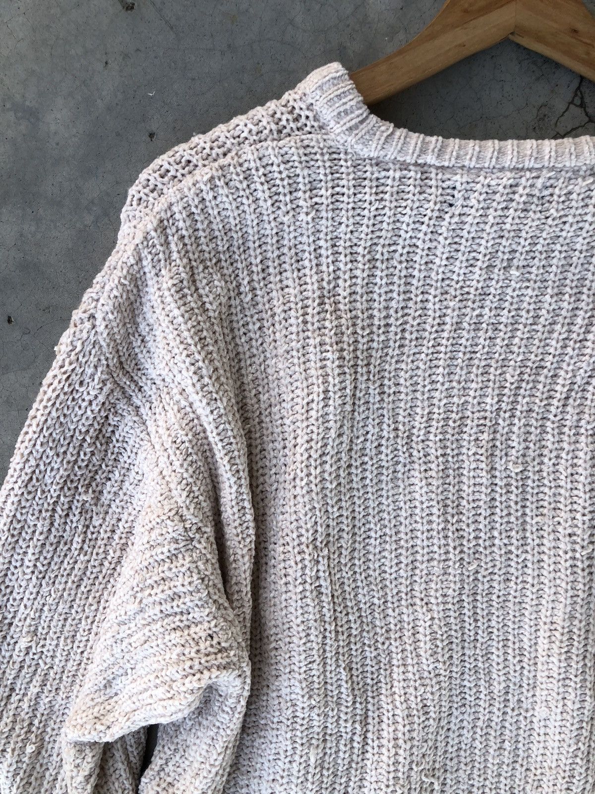 Aran Isles Knitwear × Vintage Vintage Back Number Pullover/Jumper Knitsweater Size US XXL / EU 58 / 5 - 11 Thumbnail