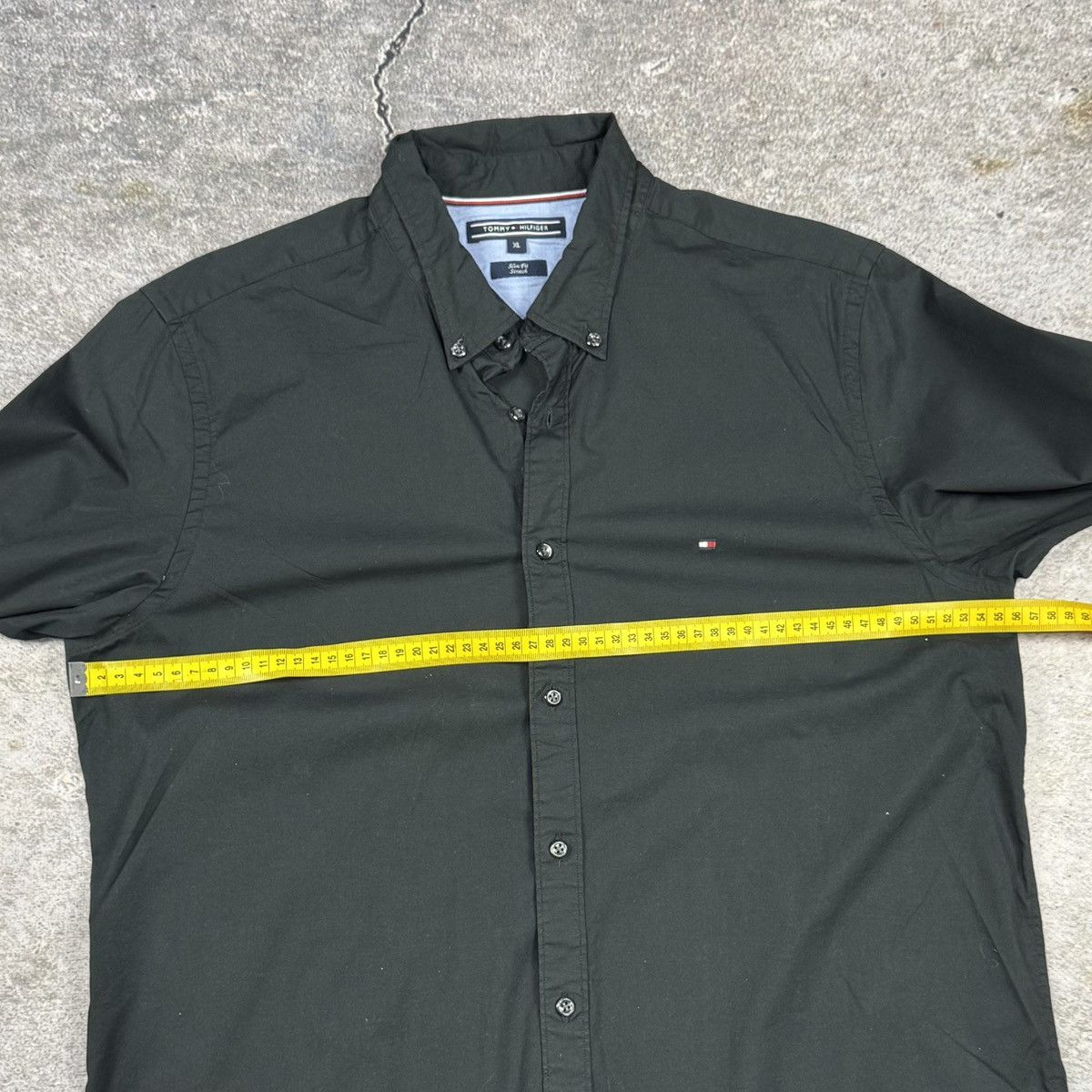 Tommy Hilfiger Premium Tommy Hilfiger Slim Fit Stretch Shirt - Size XL Size US XL / EU 56 / 4 - 5 Thumbnail