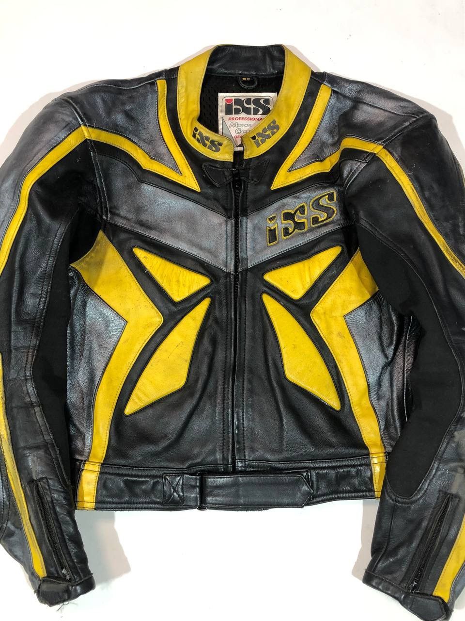 Japanese Brand IXS Leather Moto Racing Jacket Vintage Size US L / EU 52-54 / 3 - 4 Thumbnail