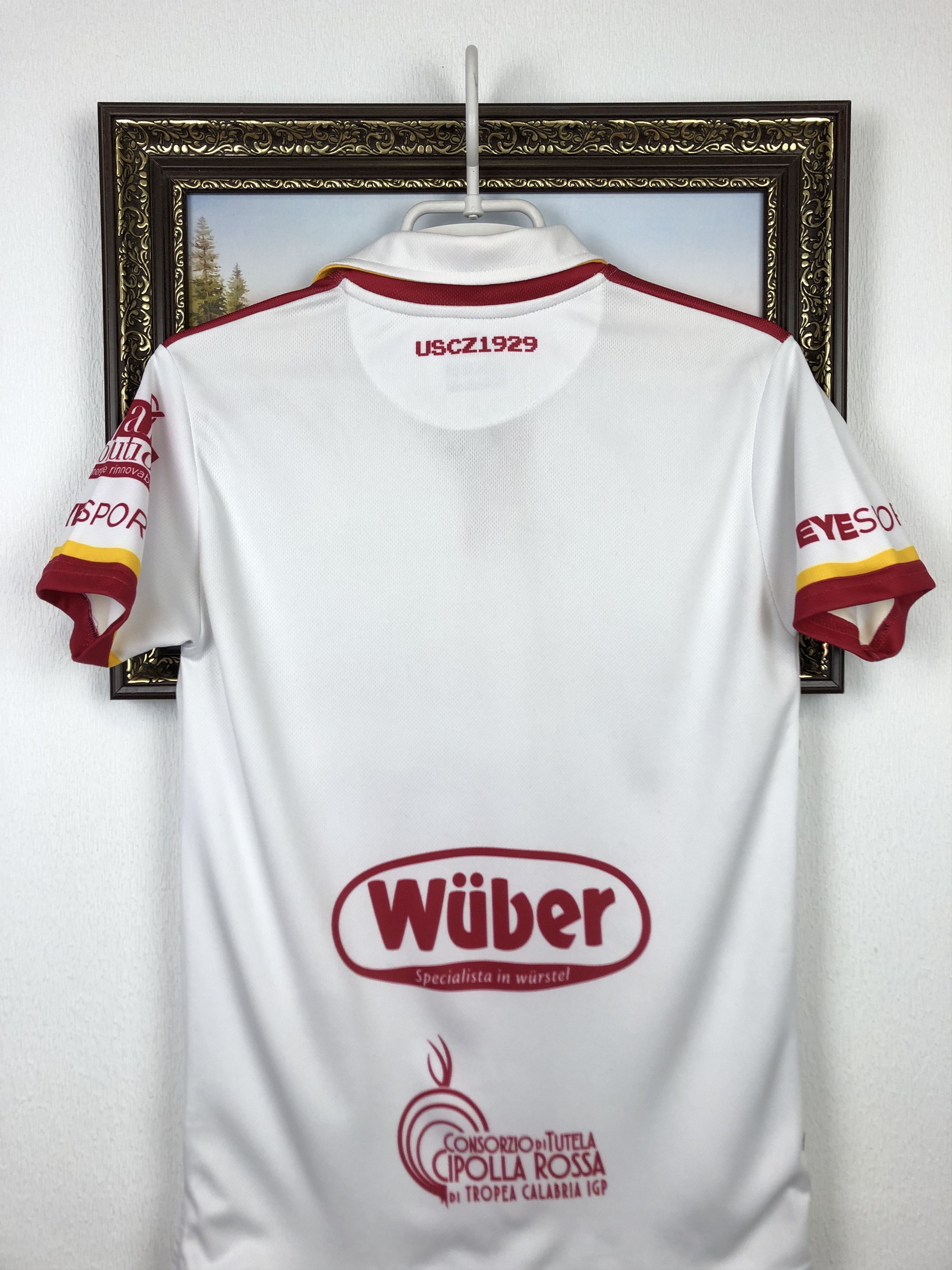Vintage Catanzaro 1929 football shirt Soccer Jersey Maglia Tee Hype Size US XS / EU 42 / 0 - 14 Thumbnail