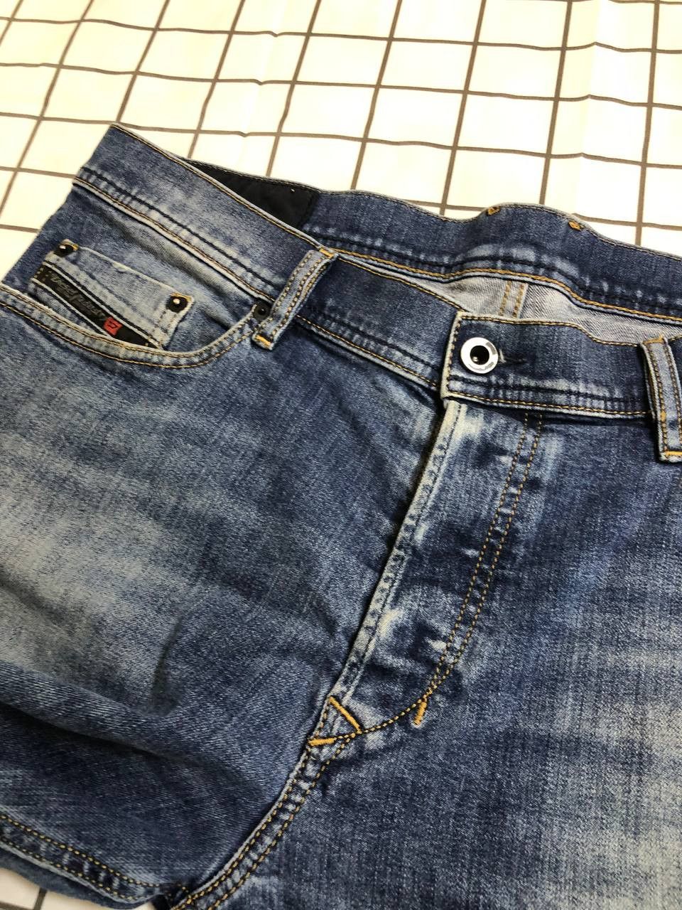 Diesel DIESEL TEPPHAR Wash Denim Slim Carrot Stretch Jeans Size US 34 / EU 50 - 11 Thumbnail