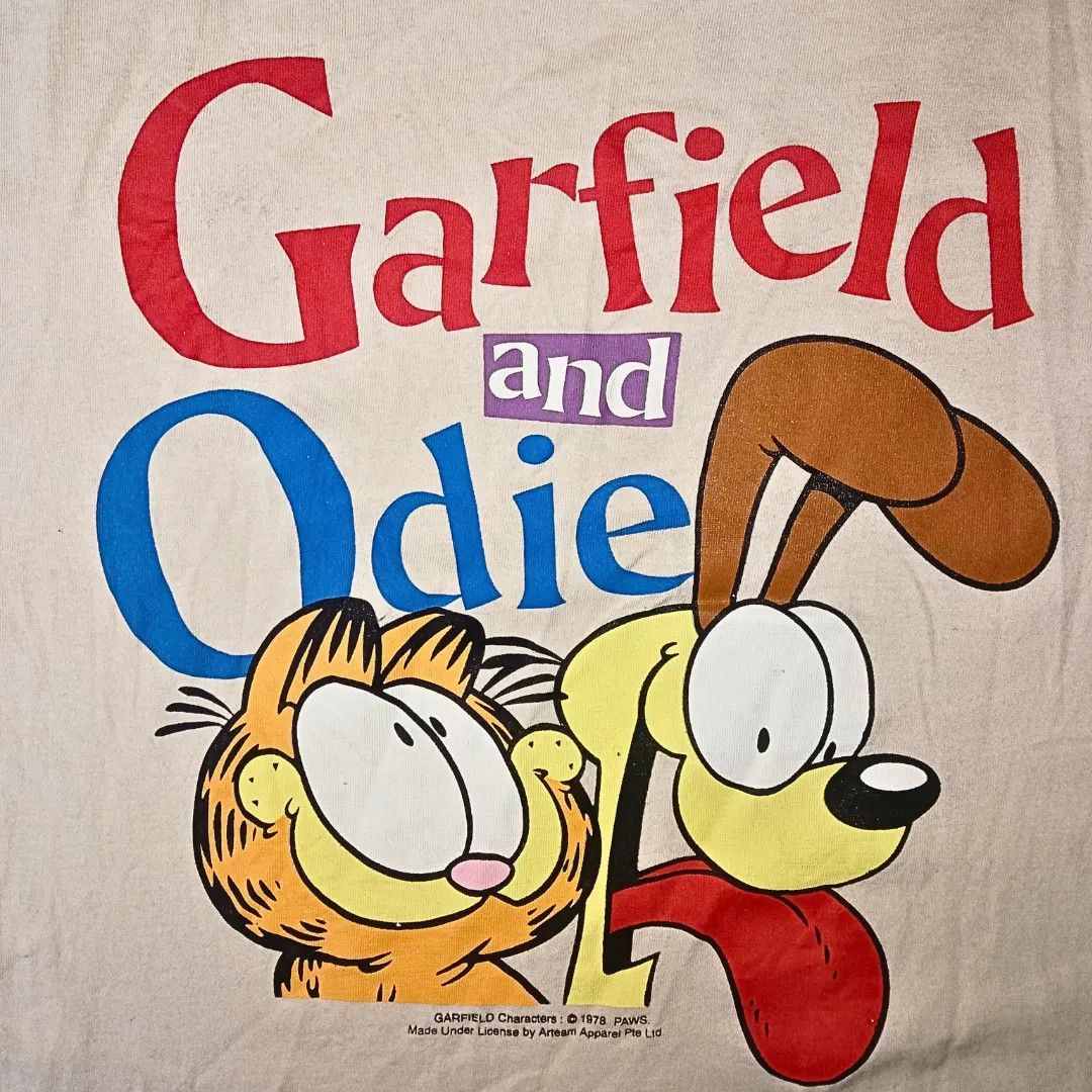 Vintage T-shirt Garfield Vintage (Copyright 1978) Size US L / EU 52-54 / 3 - 2 Thumbnail