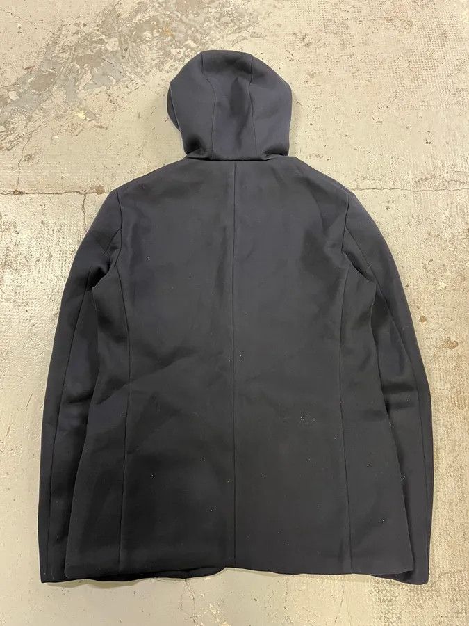 Emporio Armani AW2018 Emporio Armani Navy Wool Hooded Blazer Jacket Size US M / EU 48-50 / 2 - 7 Thumbnail