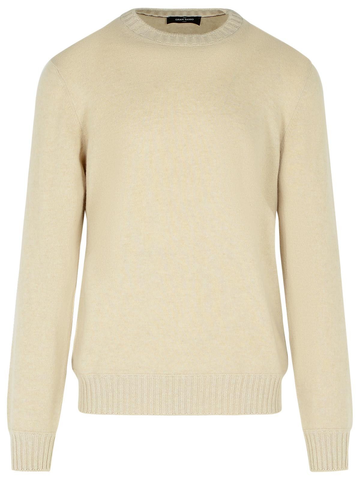 Gran Sasso GRAN SASSO Beige Cashmere Sweater Size US XL / EU 56 / 4 - 1 Thumbnail