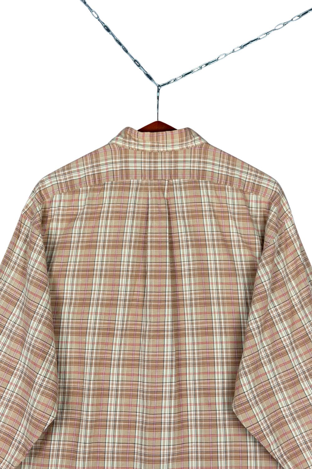 Polo Ralph Lauren Polo Ralph Lauren Plaid Shirt XL Oversized Hand Tailored Size US XL / EU 56 / 4 - 9 Thumbnail