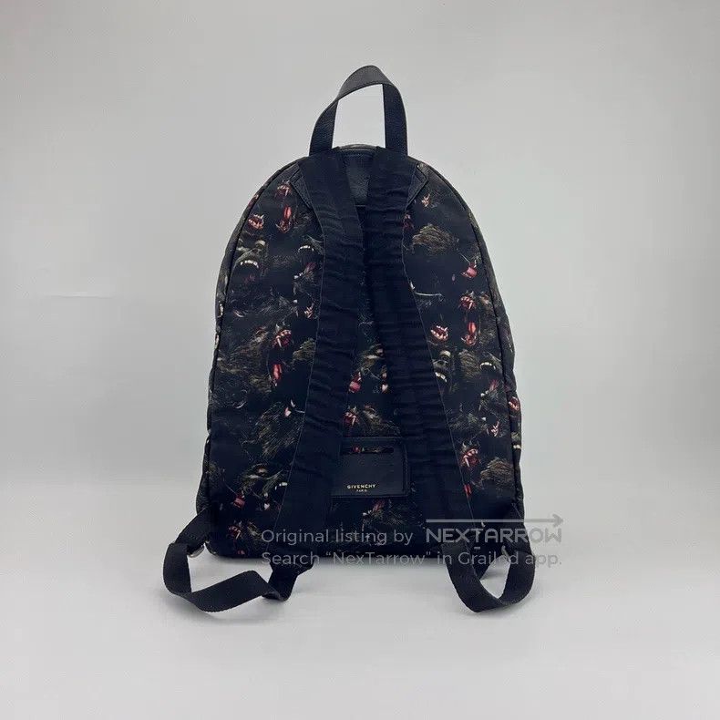 Givenchy Givenchy Printed Canvas Gorilla Graffiti Backpack Size ONE SIZE - 3 Thumbnail