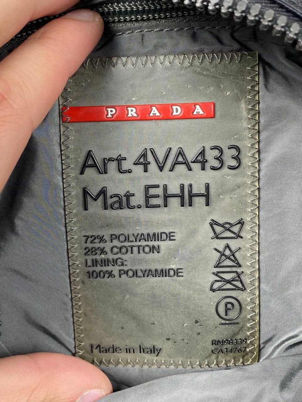 Prada Prada Nylon Shoulder Bag Messenger Men Black Size ONE SIZE - 4 Thumbnail